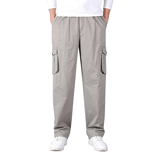 Pantalon décontracté en coton grande taille pour vos weekends