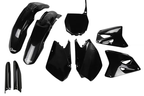 Kit complet noir Suzuki RM 250 UFO PLAST carénage plastique moto cross 2006