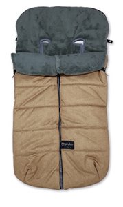 Pirulos Denim Velour - Saco carro, color lino