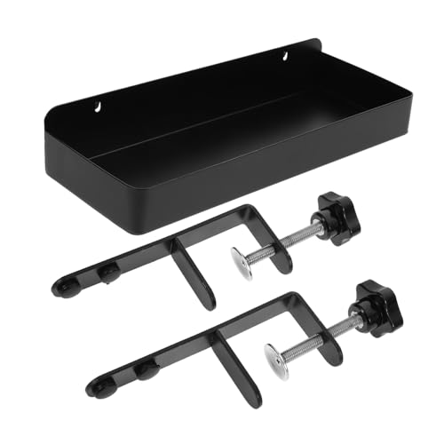 LALAFINA Pegboard Storage Holder 1 Set Pegboard Container Clamp Wall Desktop Organizer Box for Supplies