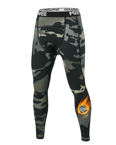 MEETWEE Jungen Thermo Leggings Gefütterte Winter Leggins Mit...