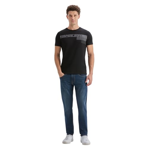 Image of Pepe Jeans Men T-Shirt|Cotton|Slim Fit