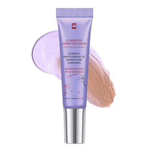 CC Cream Dull Correct – CC crema cura automatica della carnagione con Centella Asiatica – Fondotinta make up coreano con FPS 25 – Migliora la carnagione e idrata – Impermeabile e durevole