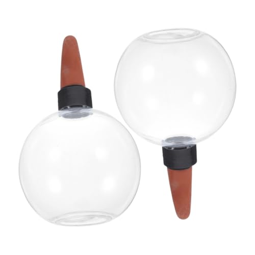 DECOMELODY 2Pcs Self Watering Globes Efficient Plant Watering Devices for Outdoor Succulents Hydration System Sustainable Gardening Tool for Consistent Plant Care