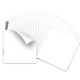 HTVRONT White HTV Heat Transfer Vinyl Bundle: 24 Pack 12'x12' White Iron on Vinyl Sheets for T-Shirt (1 Teflon Sheet Included), White PU HTV Vinyl Easy to Cut & Weed for Heat Vinyl Design