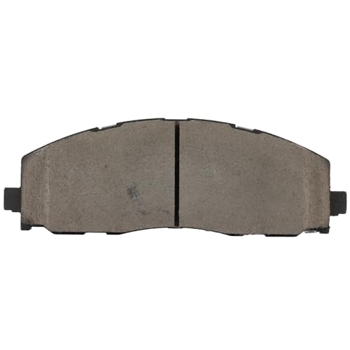 Image of cciyu D2172 & D2177 Front Rear Ceramic Disc Brake Pads Kit For Jeep For Wrangler 2018-2023