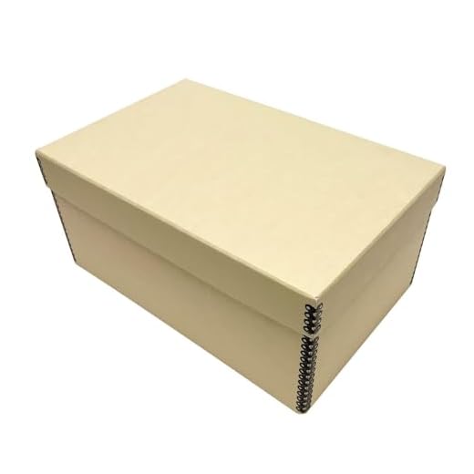 Lineco Archival Photo Storage Box with Lid