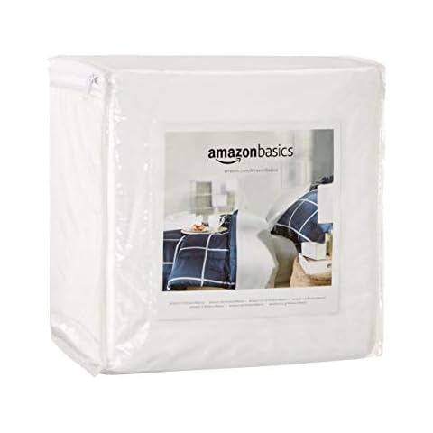Amazon Basics Waterproof Mattress Cover Protector - Queen Size Cover