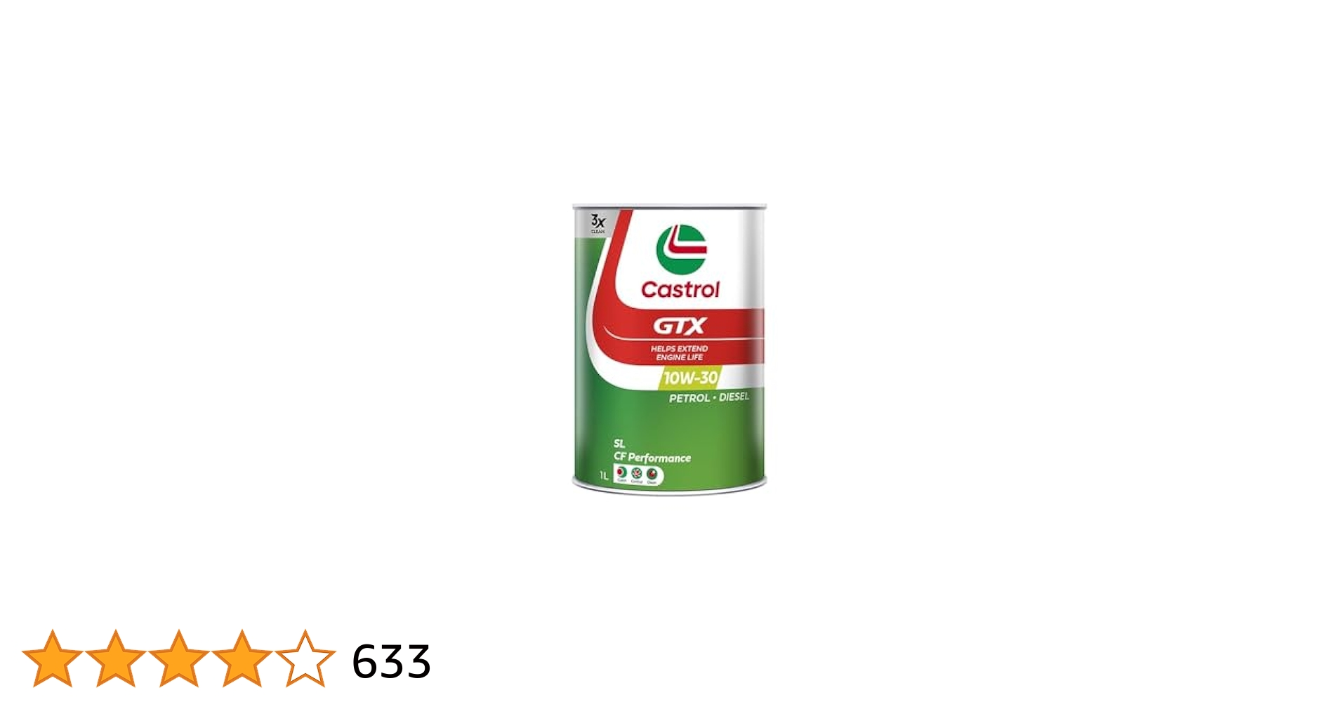 メンテナンス castrol 10w-30 4L castrol-