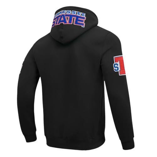 Image of Pro Standard Mens College Classic Chenille Cotton Double Knit Full Zip Hoodie