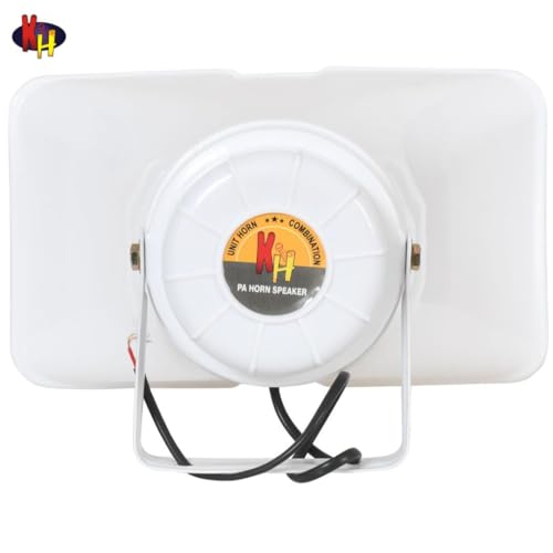 Image of kh PA Horn Speaker for Indoor Outdoor Portable PA with 8 Ohms Impedance & 40 Watts Peak Power