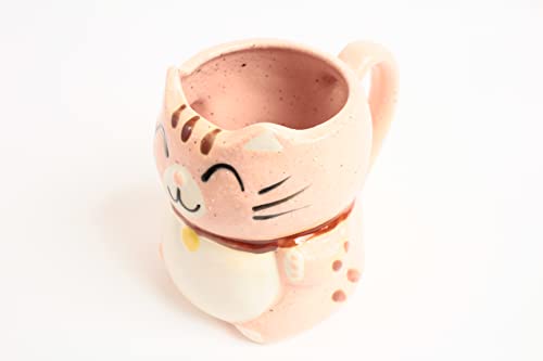 Taza de Cerámica Manekineko Mino Ware 280 ml miniatura 6