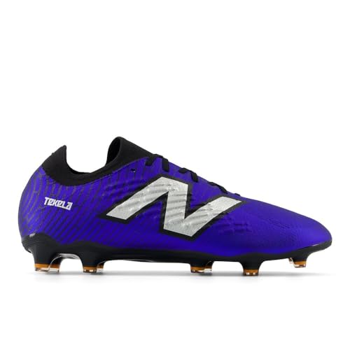 New Balance Unisex Tekela Magia Low Laced Fg V4+ Soccer Shoe, Infinity Blue/Metallic Silver/Black, 11 US Men3