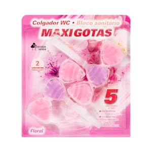 Colgador WC Maxigotas Floral Bosque Verde Paquete 2 ud. (80 g) Pack 2