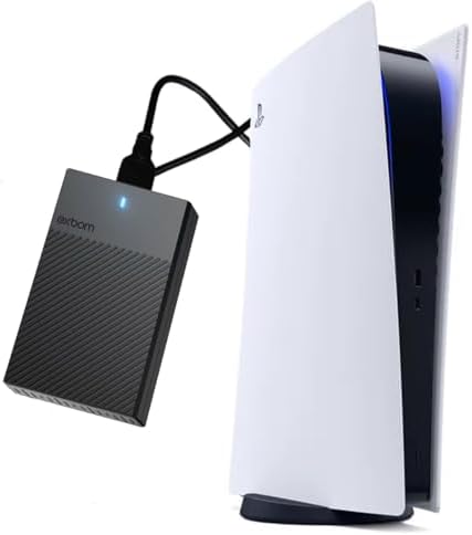 HD Externo 500GB USB 3.0 Slim Portátil Compatível com PS3, PS4, X...