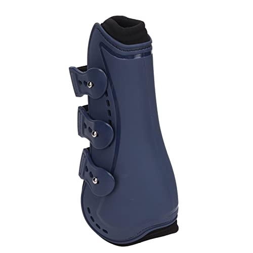 Protecteur de la jambe de cheval léger Pilipane bleu avec trous d'aération anti-choc