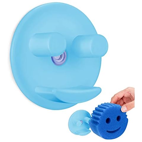 Soporte de esponja con ventosa de Cfyosnk para fregadero de cocina/baño Cover