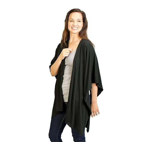Image of Bamboobies Breastfeeding Shawl - Nursing Cover for Breastfeeding - Ultra-soft