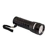 Espositore 12PZ Torcia a batteria 14 led in allum.