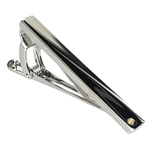 [鎌倉カフス工房] 11月の誕生石カラー トパーズクリスタルガラスネクタイピン（タイバー） birthtie-11