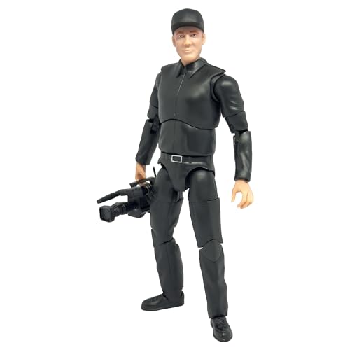 Ultimate TV Camera Man with Deluxe Articulation for Wrestling Action Figures by Figures Toy Company - Image 4