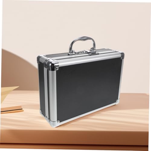 Boîte à outils en aluminium au design robuste avec fermetures