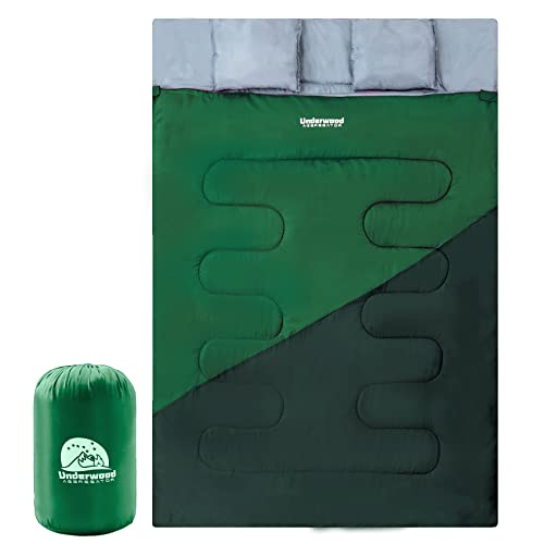 2-Personen Schlafsack Kleines Packmaß für Outdoor - Kinder...