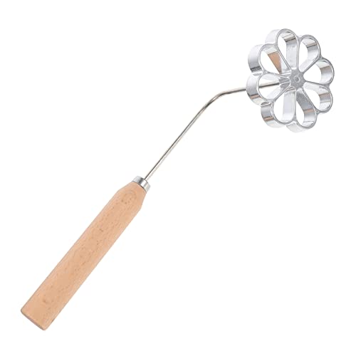 TIDTALEO Molde Para Aceite De Freír Mango De Madera Molde Para Freidora Utensilios De Cocina Para Aceite De Freír Buñuelos y Flores Fritas TIDTALEO Molde Para Aceite De Freír Mango De Madera Molde Para Freidora Utensilios De Cocina Para Aceite De Freír Buñuelos y Flores Fritas