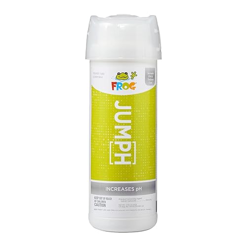 FROG JumpH pH Increaser for Hot Tubs and Swim Spas - 2 lb Bottle with TruDose Measuring Cap for Easy Maintenance & Balancing - 1 Pack