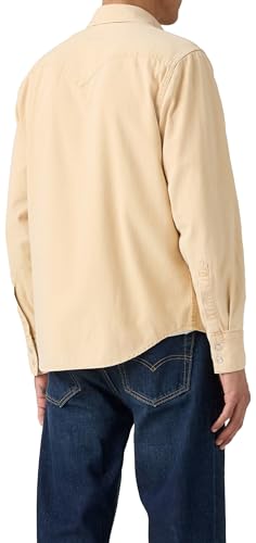 Image of Levi's Men's Solid Slim Fit Denim Shirt