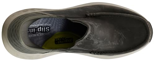 Image of Skechers Men's Parson Oswin Loafer | Casual, Slip-ins, Relaxed Fit, Air-Cooled Memory Foam, Leather