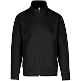  Veste Molleton zippée - Noir, 4XL, Homme