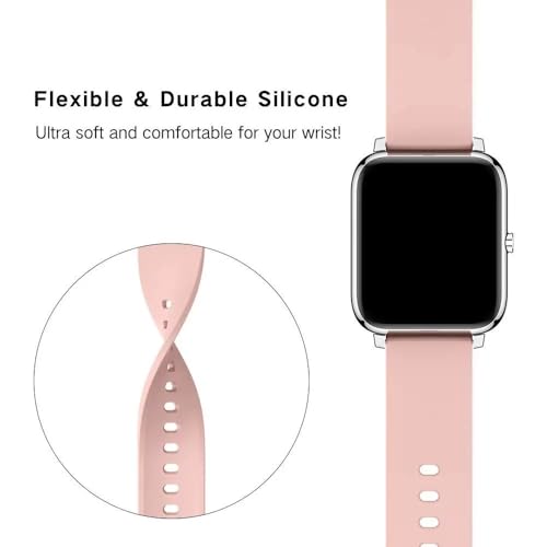 Image of 22mm Watch Strap Compatible with Samsung Watch,S Pro,Realme,Pro 4 Max,Ultra,Ultra 2,One Plus Boat Flash, Noise Colorfit Pulse Grand, Noise Colorfit Soft Silicone