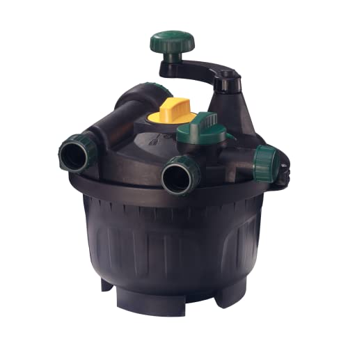 Awesome Pond Clean Hands System Filter Foam Free Containing Mechanical Biological Filtration Easy Maintenance UV Water Clarifier for Ponds up to 750 Gallons Black 8846