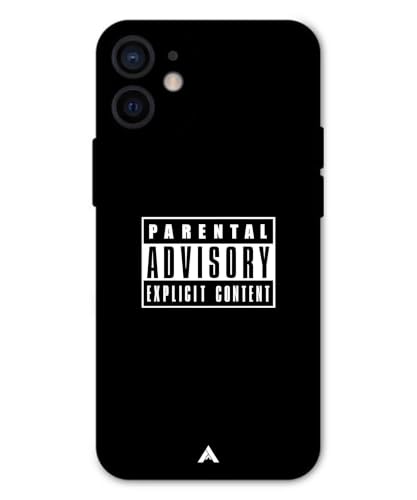 Image of Premium Explicit Case for iPhone 13 Mini Soft-Touch Metal TPU Back Cover, Shockproof, Designer, Aesthetic Mobile Phone Case (Glossy Finish)