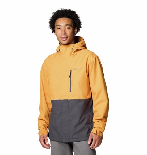 Image of Columbia Men Polyester Standard Length Omni-Tech Hikebound II Hiking and Trekking Waterproof Rain Jacket