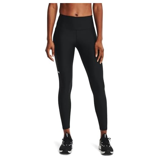 Under Armour Hg Hirise, Legging Deportivo Mallas Para Mujer, Negro (black White), L