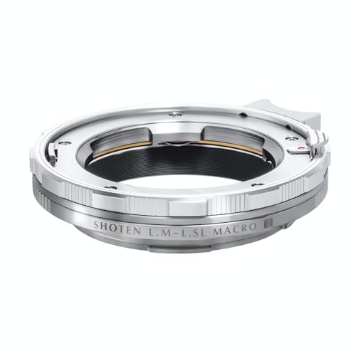 SHOTEN マウントアダプター LM-LSL M II (ライカM マウントレンズ → Lマウント変換) ヘリコイド付き シルバー