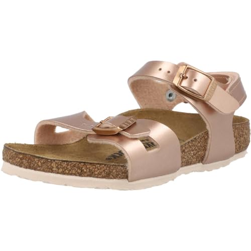Birkenstock Unisex-Child Rio Hook and Loop (Toddler/Little Big Kid) Sandal