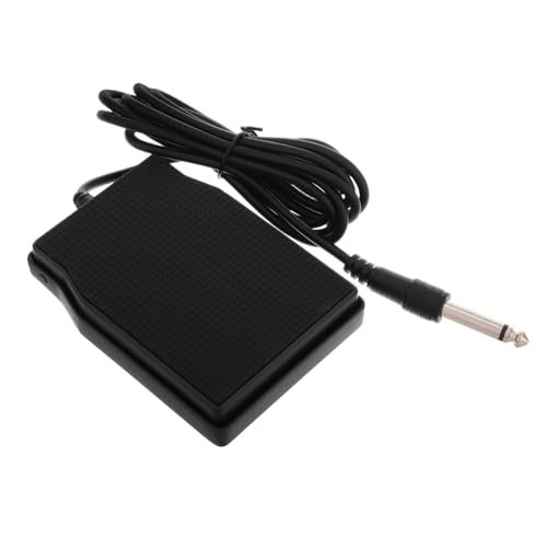 Pédale de sustain stable pour claviers avec câble de connexion haute fidélité