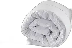 Edredom King Kacyumara Toque de Pétalas Maciez Extrema Branco