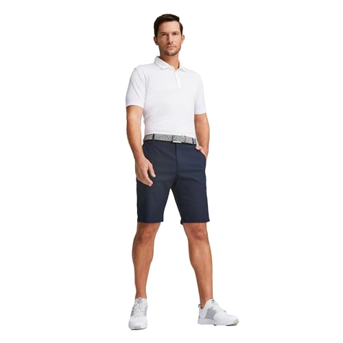 Short Puma Jackpot confortable homme bleu marine coupe stretch taille 36W