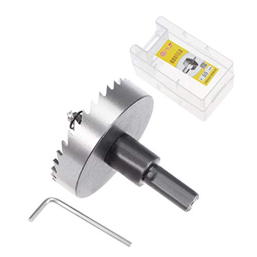 sourcingmap 55mm HSS Drill Bit Hole Saw for Stainless Steel Metal Alloy Wood, 55x14mm - Image 4