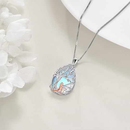 Sports Lovers Gifts Sterling Silver Moonstone soccer ball Pendant Necklace Inspirational soccer Jewelry Gifts for Basketball Lovers Women Girls3