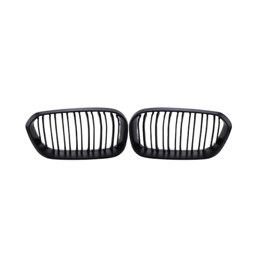 Rejillas delanteras para Serie F20 F21 2012-2019, parachoques negro brillante
