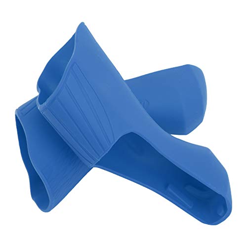 Phefop Cubierta de Palanca de Freno de Palanca de Silicona, Diseño Ergonómico, Colores Ricos, Accesorio Maravilloso para Bicicleta de Carretera R7000 R8000 (BLUE)
