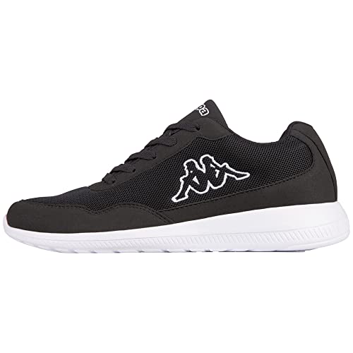 Kappa Follow Unisex, Zapatillas Adulto, Black White, 41 EU