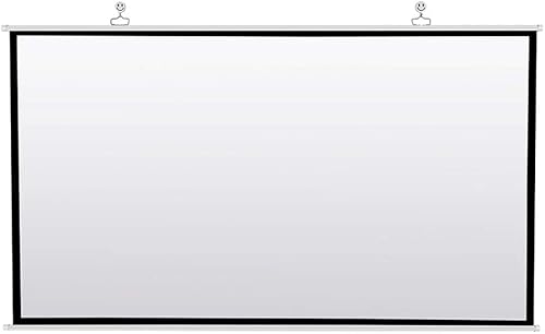 Pantalla de proyector, pantalla de proyección plegable, agujeros para pantalla de proyector, pantalla para colgar películas en casa, pantalla de