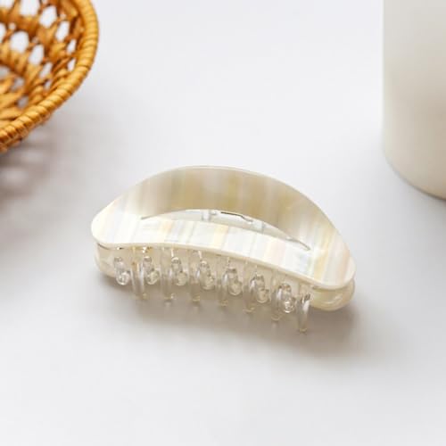 Grampo de garra da moda vintage forte 4 peças de cabelo de mandíbula elegante moderno grande grampo