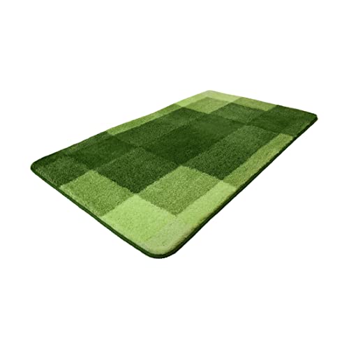 Kleine Wolke Badteppich Mix, Kiwigrün 60x100 cm grün, 4004478295285